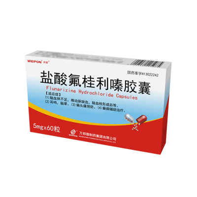 盐酸氟桂利嗪胶囊